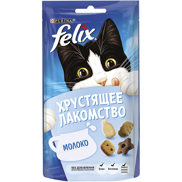 Felix® Хрустящее Лакомство с молоком